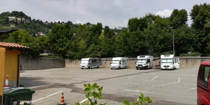 Motorhome parking space - Entsorgung Toilettenkassette - Carenno - Parking Conca d`Oro